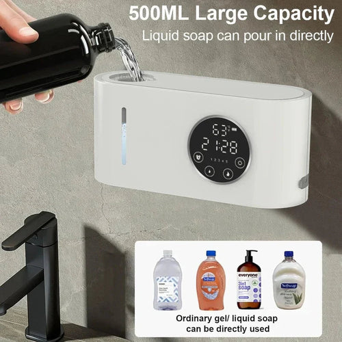 distributeur automatique de savon grande capacite